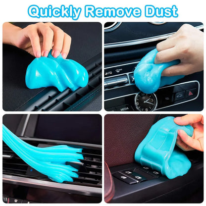Car Cleaning Gel Slime Cleaning Magic Dust Remover Glue Car Vent Computer Keyboard Dirt Cleaner Auto Interior Clean Accessories