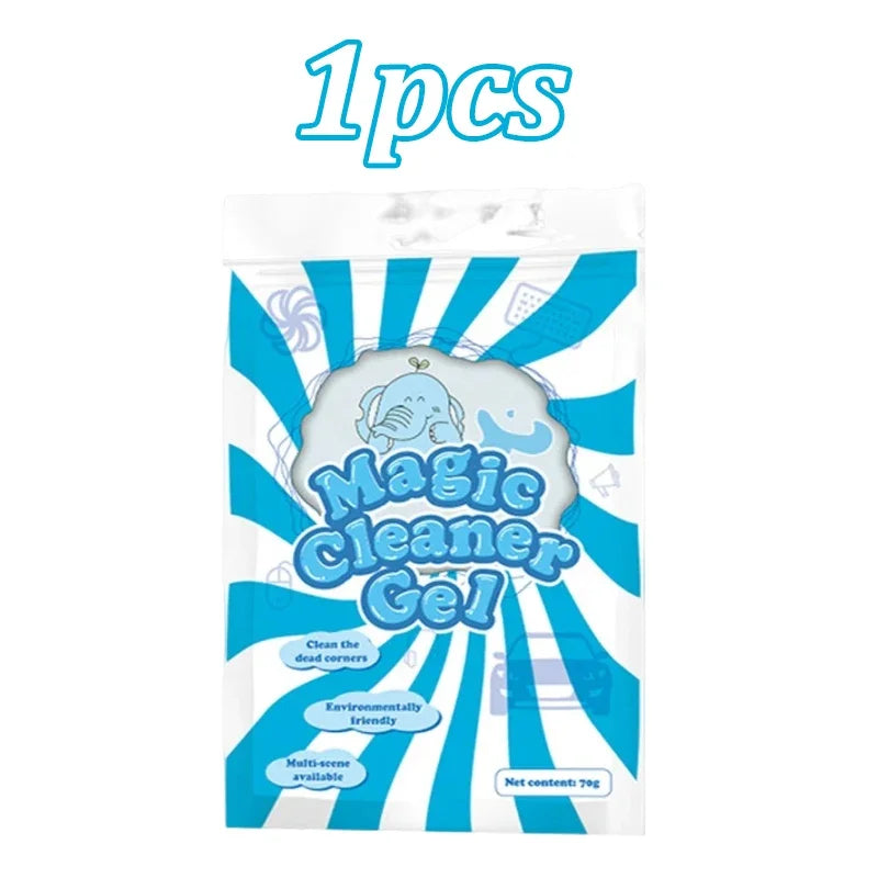 Car Cleaning Gel Slime Cleaning Magic Dust Remover Glue Car Vent Computer Keyboard Dirt Cleaner Auto Interior Clean Accessories